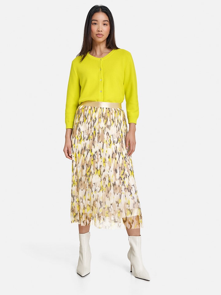 TAIFUN Rok geel beige goedkoop kopen limango