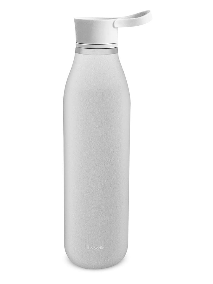 Isolierflasche "CityLoop" in Weiß - 600 ml
