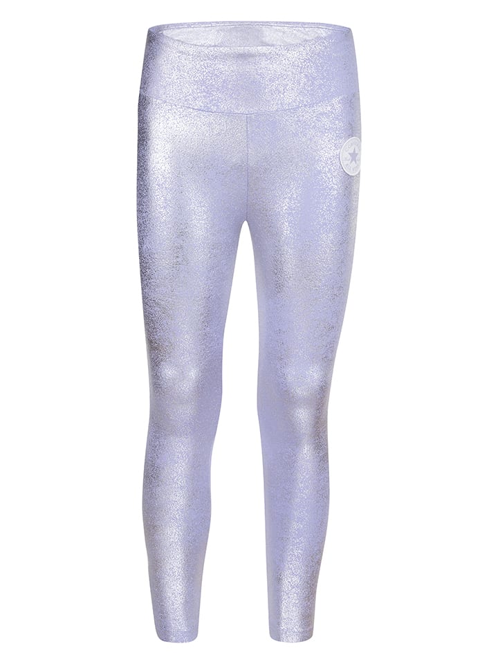 Leggings in Silber