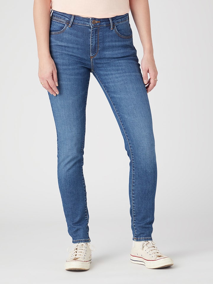 Spijkerbroek "Hypnotic" - skinny fit - blauw