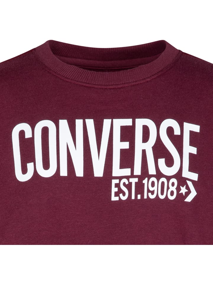 Burgundy converse shirt shop