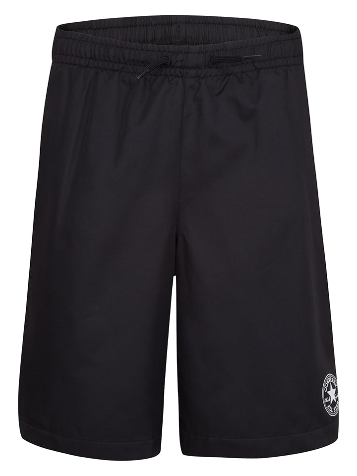 Black converse and shorts store