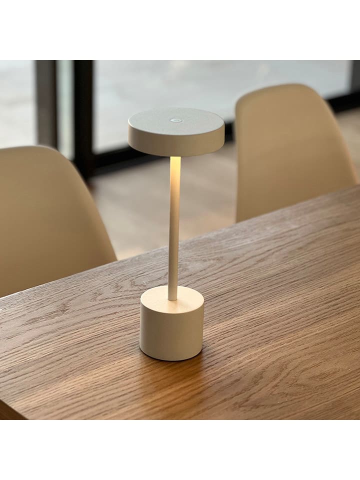 Ledbuitenlamp "Roby" wit - (H)30 x Ø 12 cm