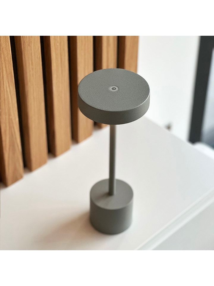 Ledbuitenlamp "Roby" grijs - (H)30 x Ø 12 cm