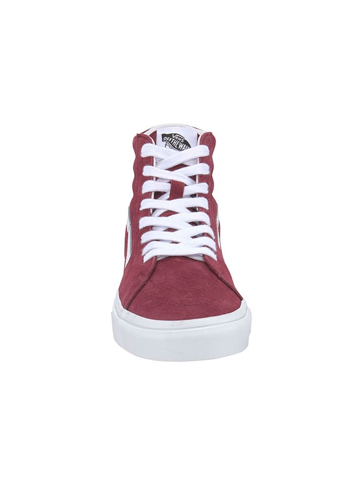 Vans rouge bordeau top