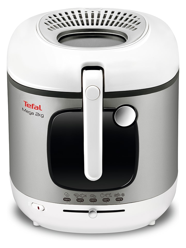 Fritteuse "XXL - FR480015" in Silber/ Weiß - 2 kg