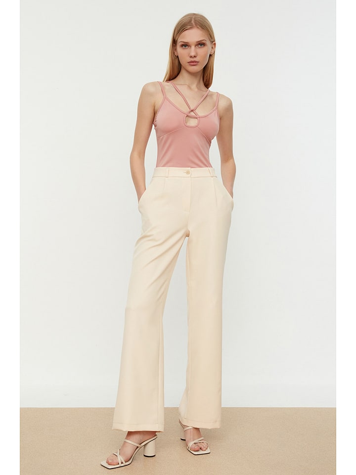 Broek beige