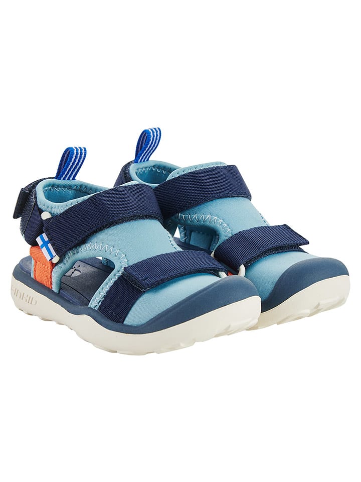 Halbsandalen "Hiekka" in Blau