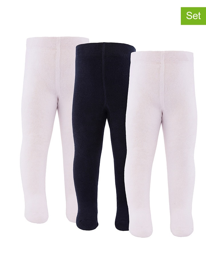 3-delige set: maillots wit/zwart