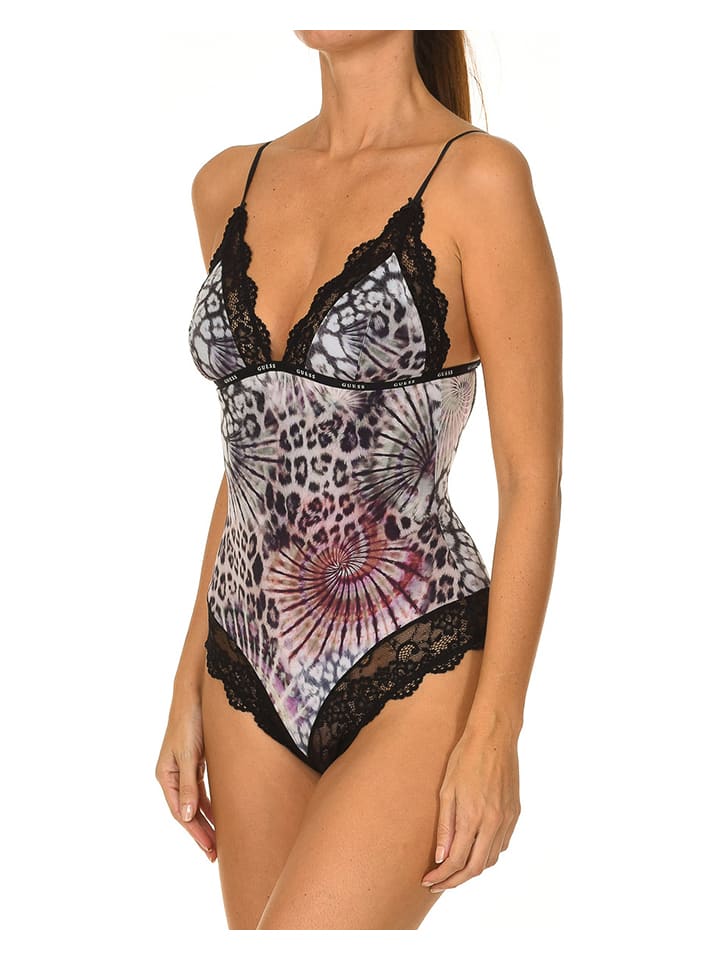 Body in Grau/ Schwarz