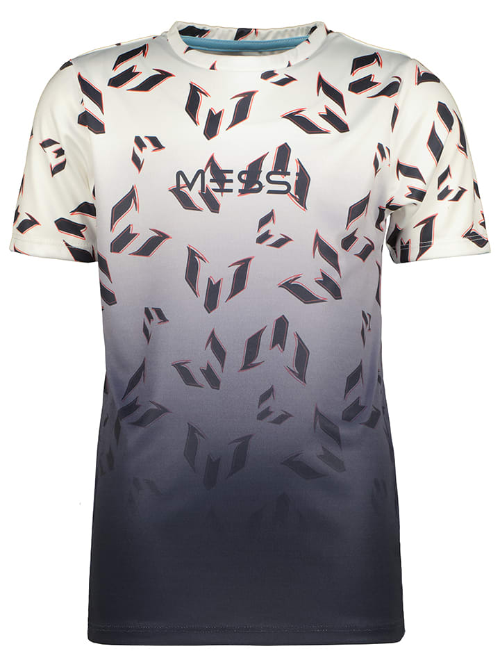 Shirt crème/zwart