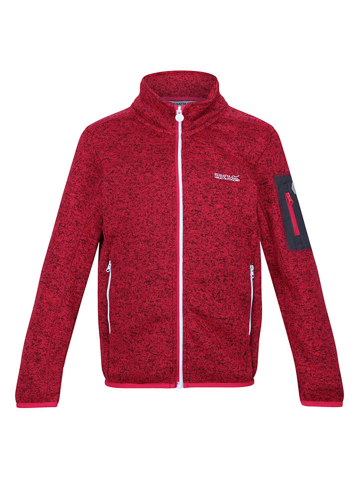 Fleece vest "Newhill" rood