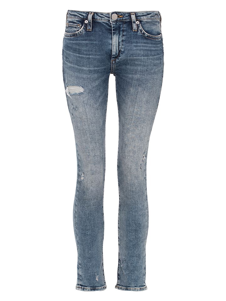 Spijkerbroek "Cora" - skinny fit - blauw