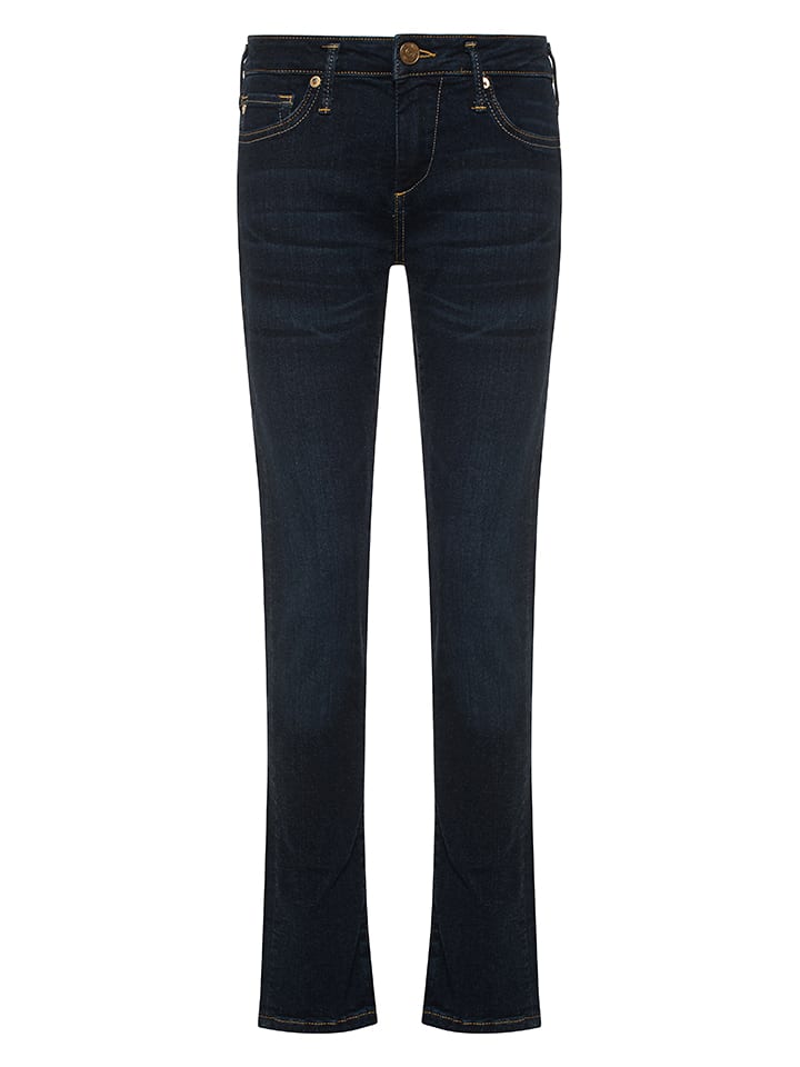 Spijkerbroek "Cora" - regular fit - donkerblauw