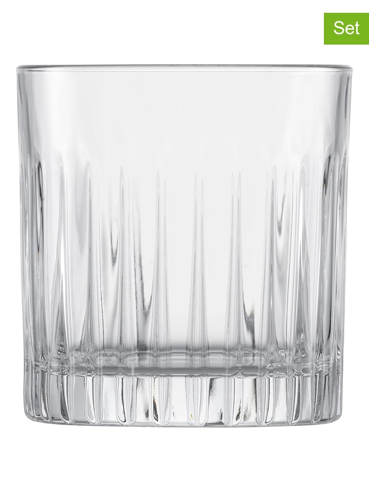 Szklanki (4 szt.) "Stage" do whiskey - 364 ml
