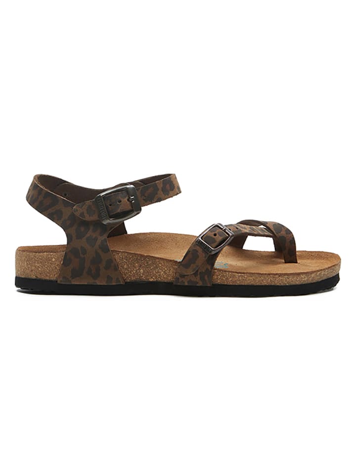 Leren teensandalen sale