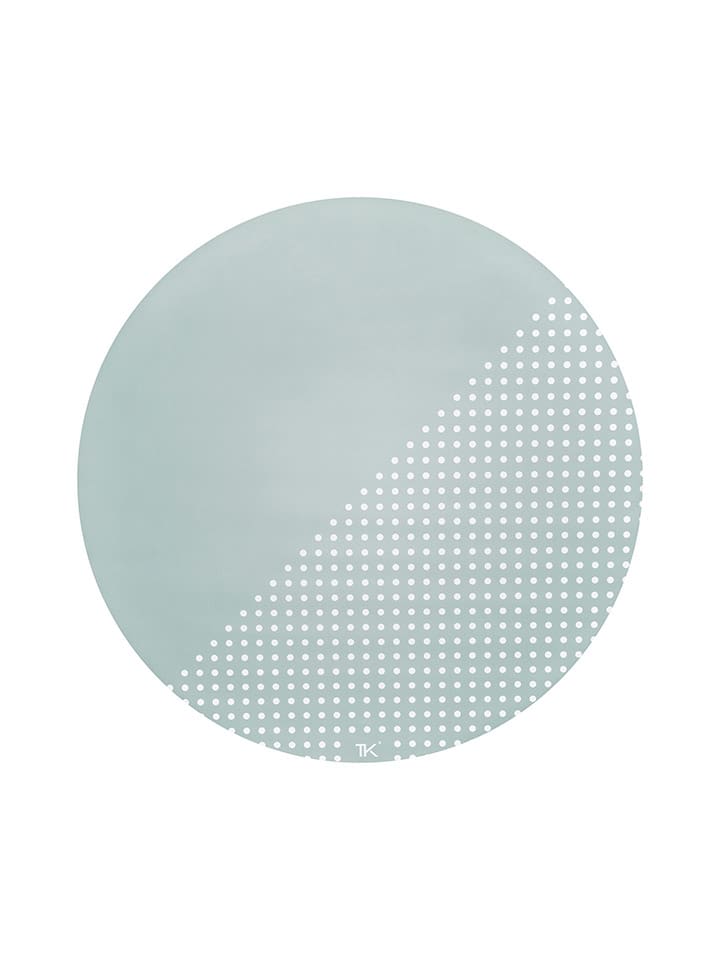 Speelmat "Spotted Moss" lichtblauw - Ø 105 cm