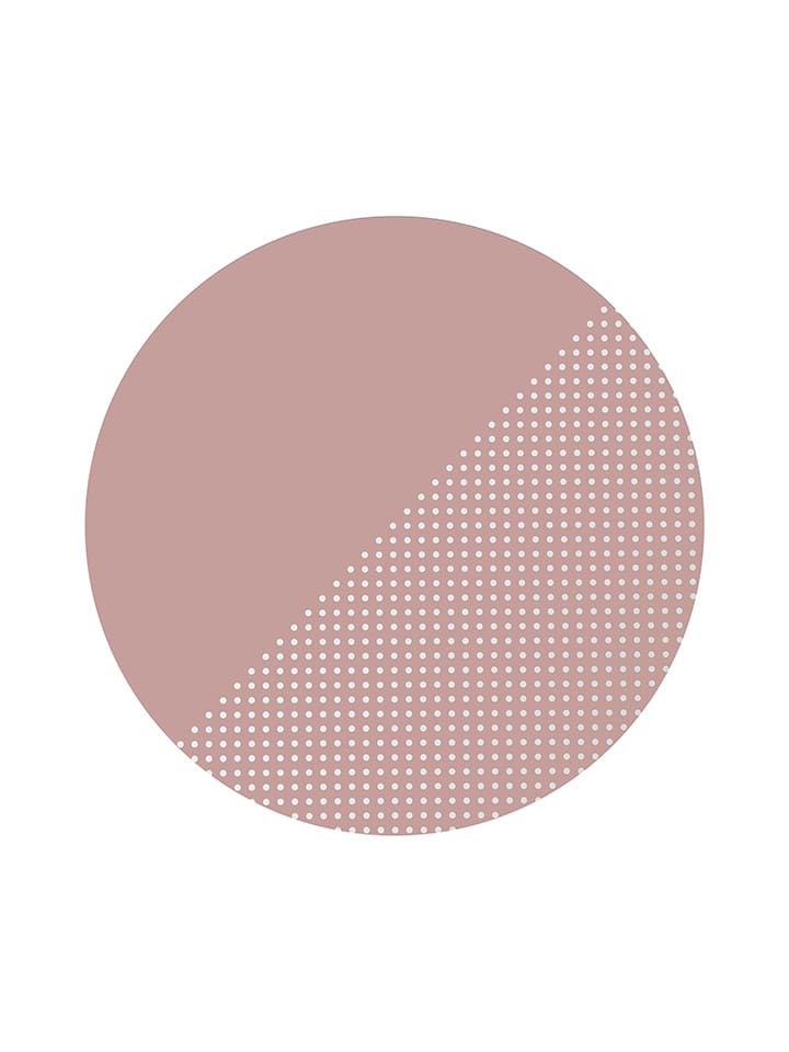 Speelmat "Spotted Dusky Rose" lichtroze - Ø 105 cm