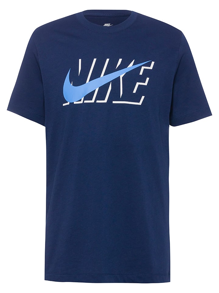 Nike shirt online donkerblauw