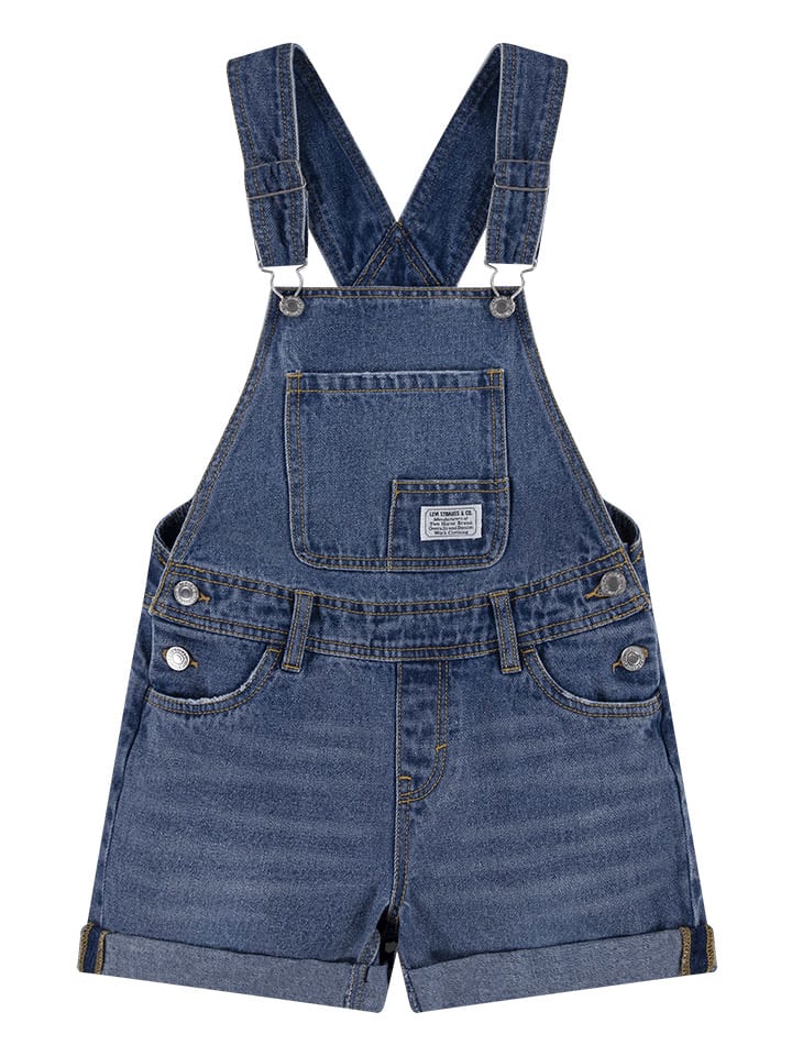 Jeans-Latzhose in Blau