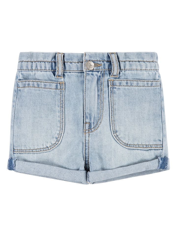 Jeans-Shorts in Hellblau