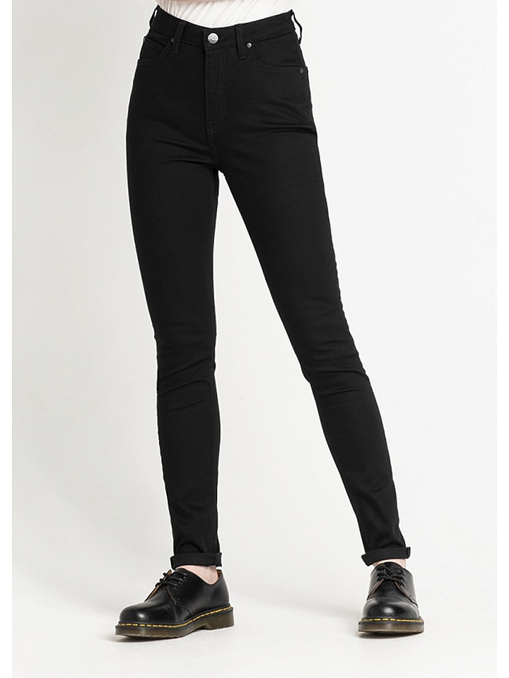 Jeans "Ivy" - Skinny fit - in Schwarz