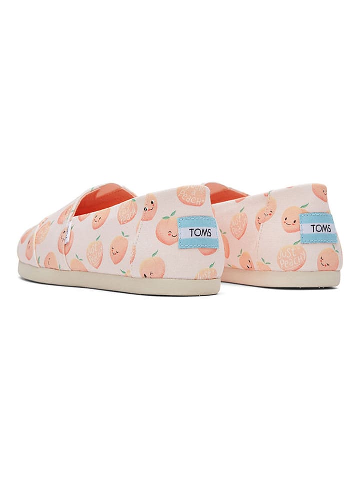 TOMS Instappers roze goedkoop kopen limango