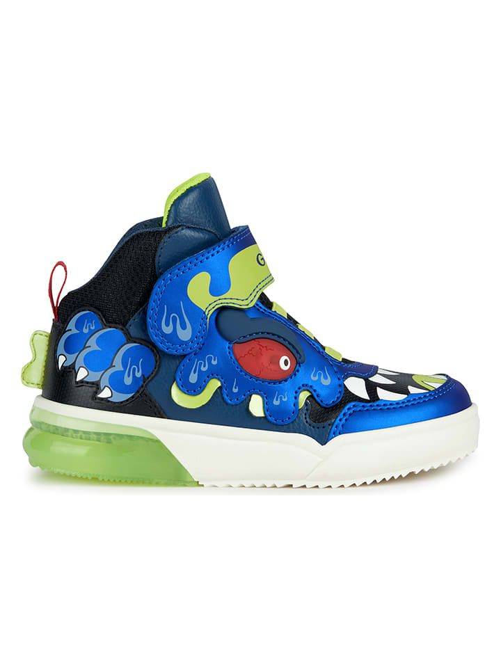 Geox Sneakers Grayjay blauw groen goedkoop kopen limango