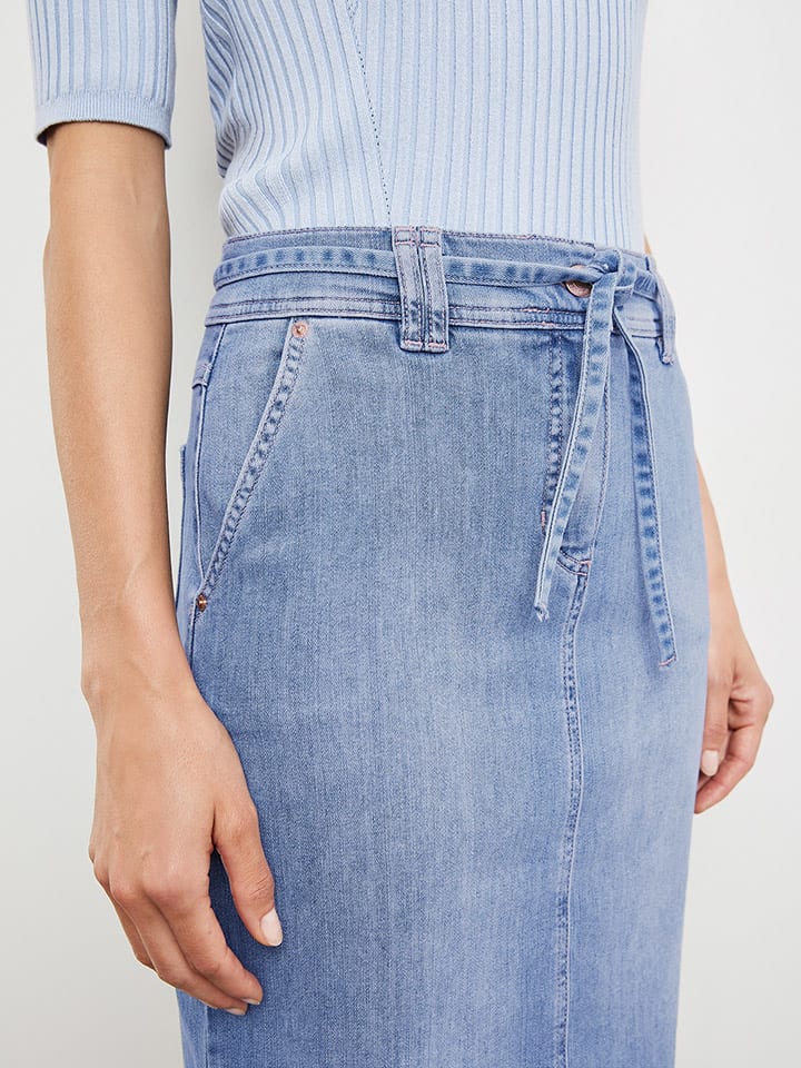Gerry Weber Spijkerrok lichtblauw goedkoop kopen limango