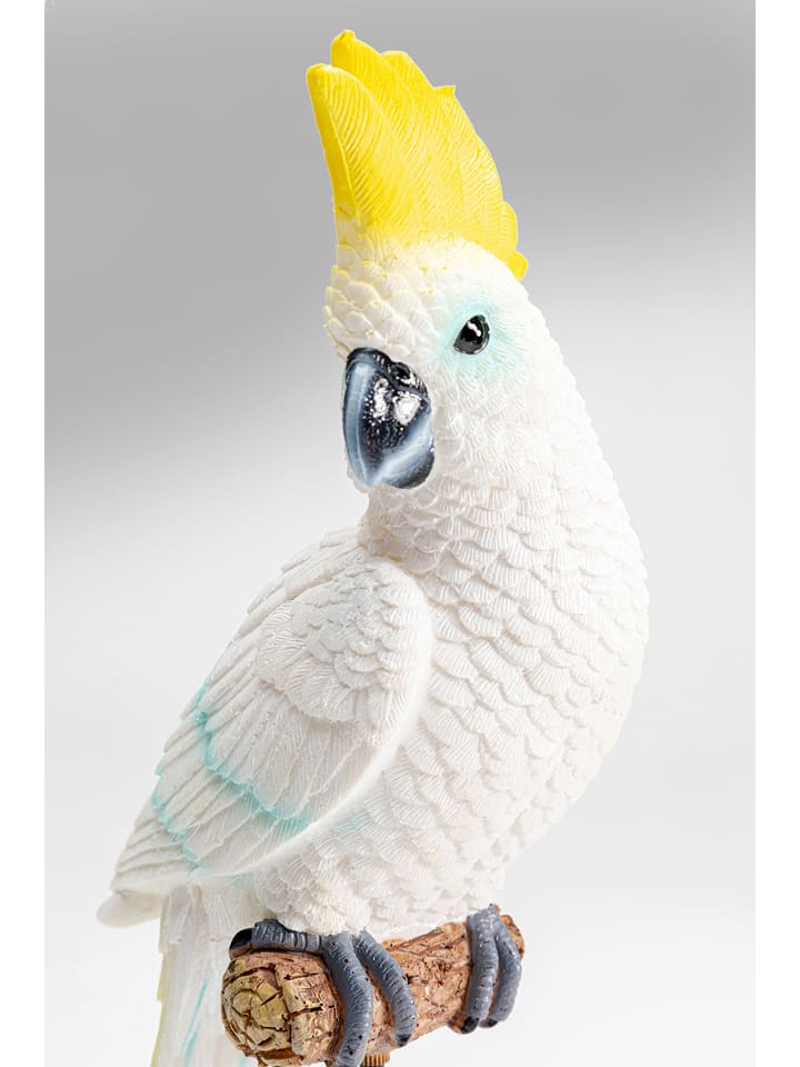 Kare Dekofigur Parrot Cockatoo in Weiß - (B)17 x (H)38 x (T)11,5 cm  günstig kaufen