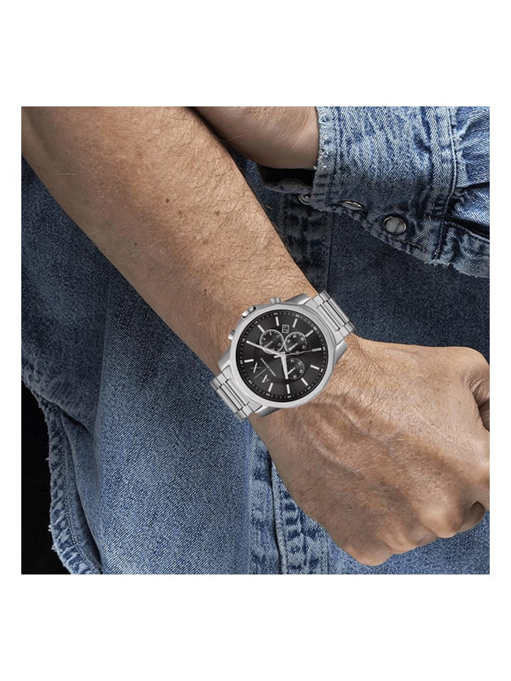Chronograph "Banks" in Silber