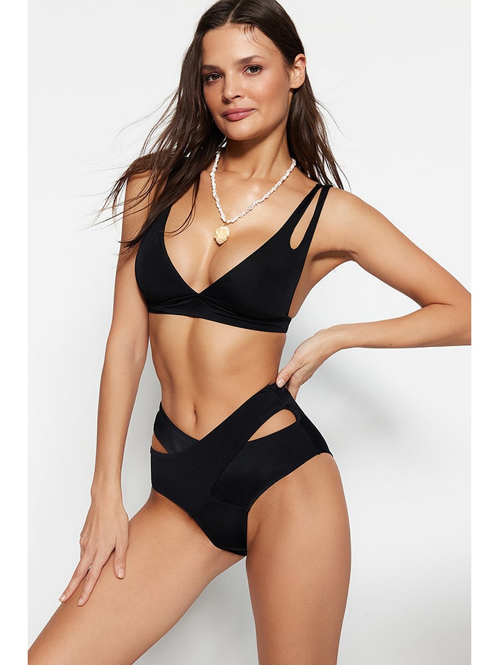 Figi bikini w kolorze czarnym