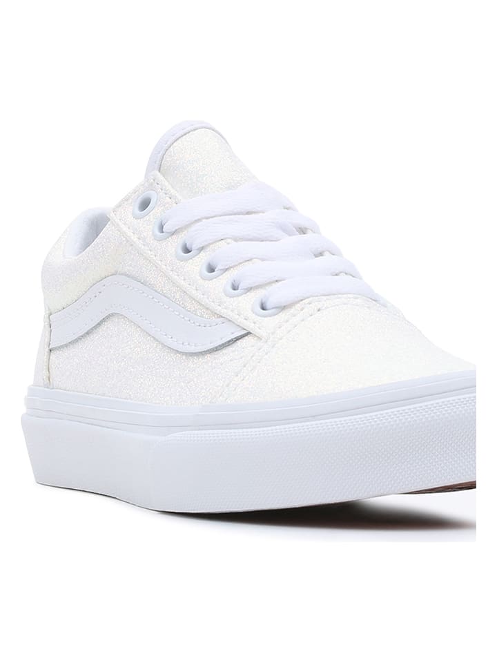Vans old skool deals trainers in white