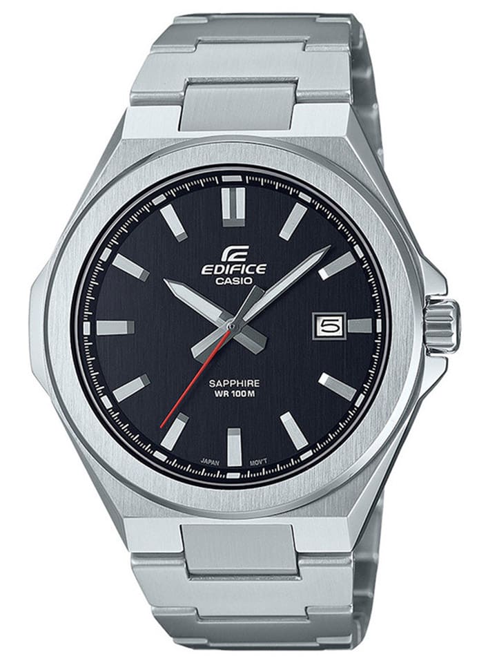 Quarzuhr "Casio Edifice" in Silber