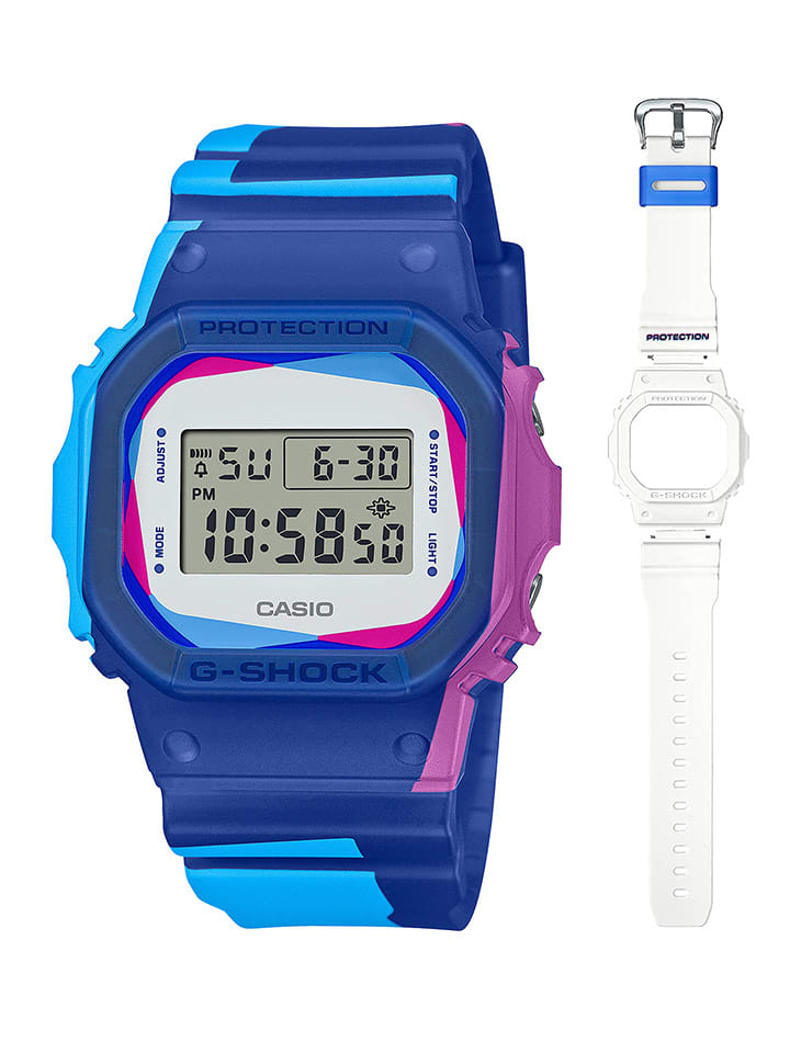 Casio Kwartshorloge G Shock blauw goedkoop kopen limango
