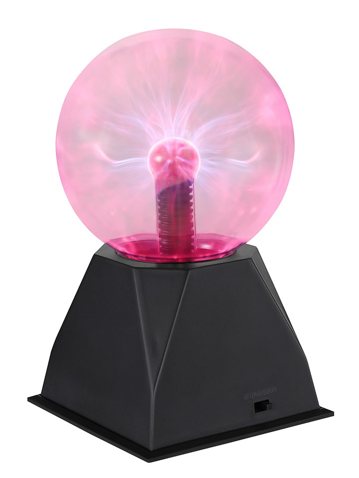 Tischleuchte in Schwarz/ Pink - (H)20,5 x Ø 12,7 cm