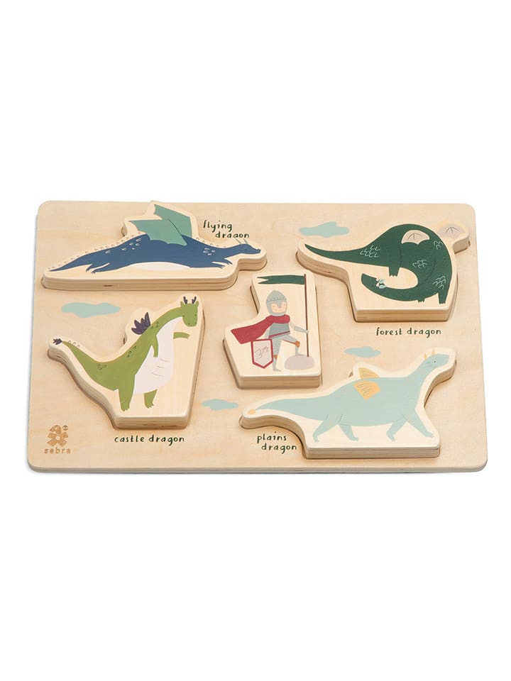 Steckpuzzle "Dragon Tales" - ab 12 Monaten