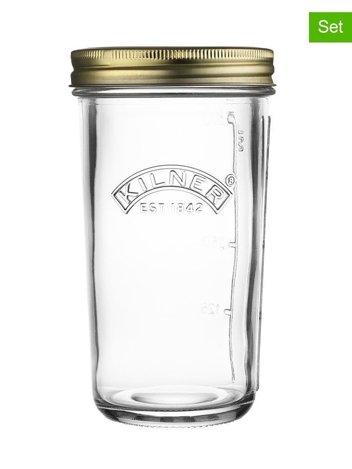2-delige set: weckpotten - 500 ml