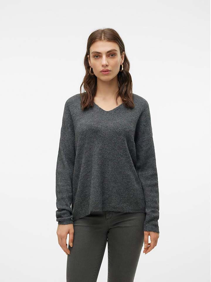 Sweter w kolorze antracytowym