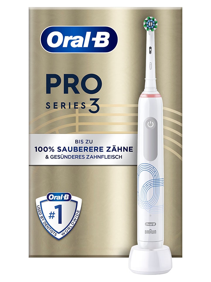 Oral B Elektr. Zahnburste Pro 3 3000 Olympia Special Edition in WeiB gunstig kaufen limango