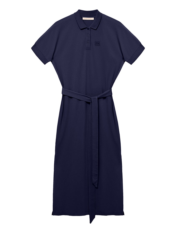 Polokleid in Dunkelblau