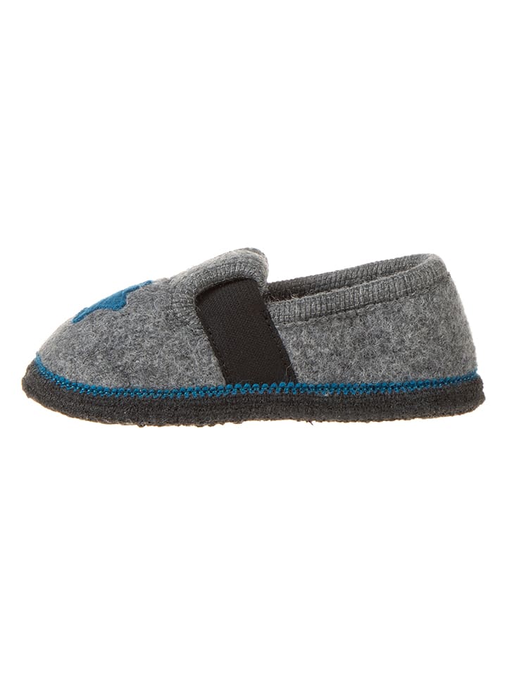 Pantoffels "Bobby - Ster" grijs