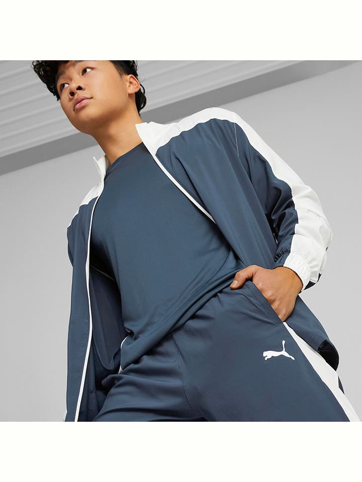 Puma online trainingspak blauw