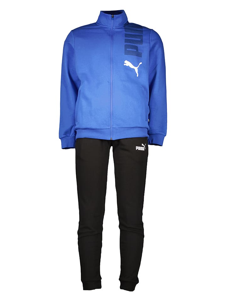 Puma Trainingspak blauw zwart goedkoop kopen limango