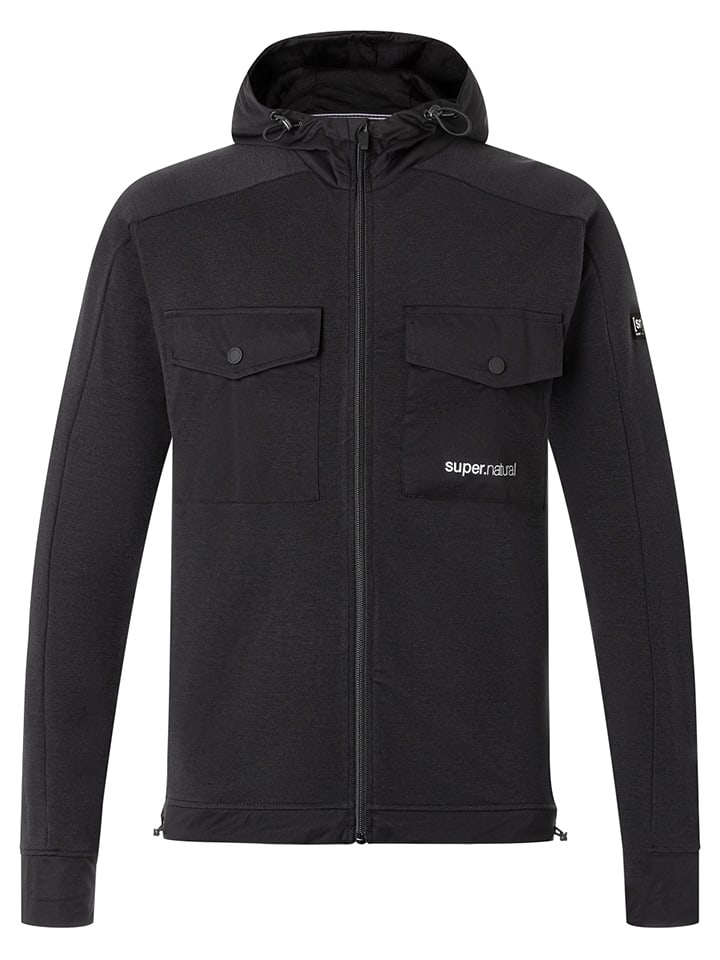 Fleecejacke "Adventure" in Schwarz