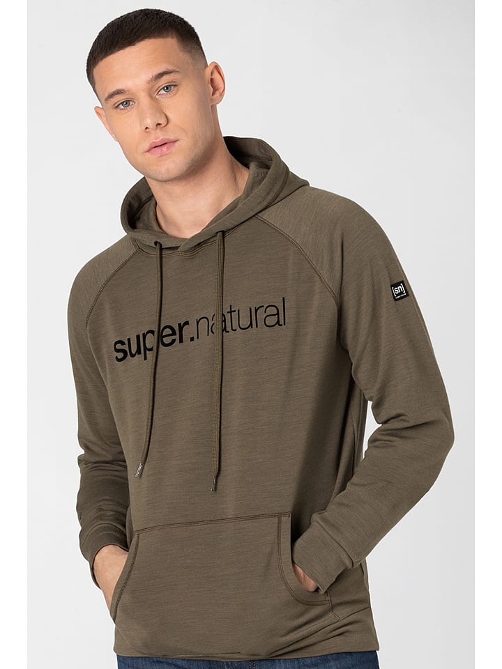 Hoodie "Favourite" in Braun