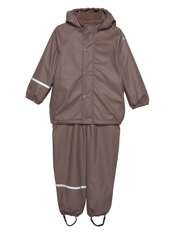 DRY KIDS Regenanzug (1-tlg), Wasserdichter Regenanzug für Kinder,  reflektierende Regenbekleidung