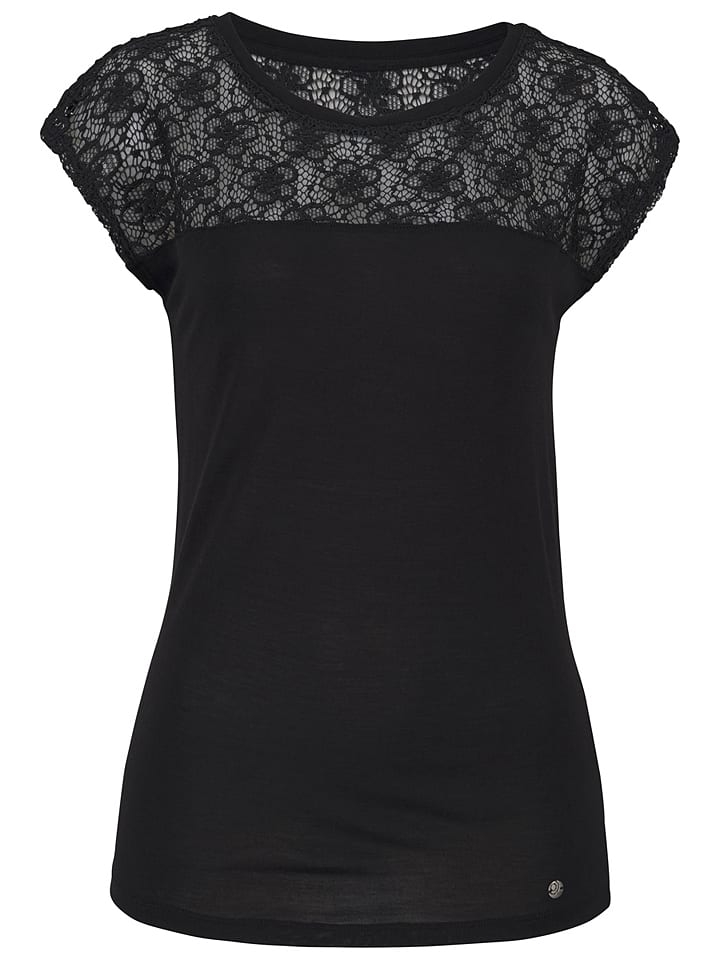 Shirt in Schwarz