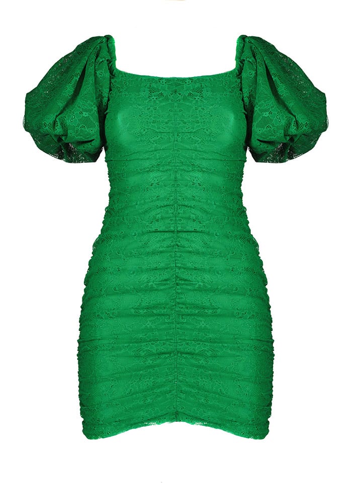 Kleid in Grün