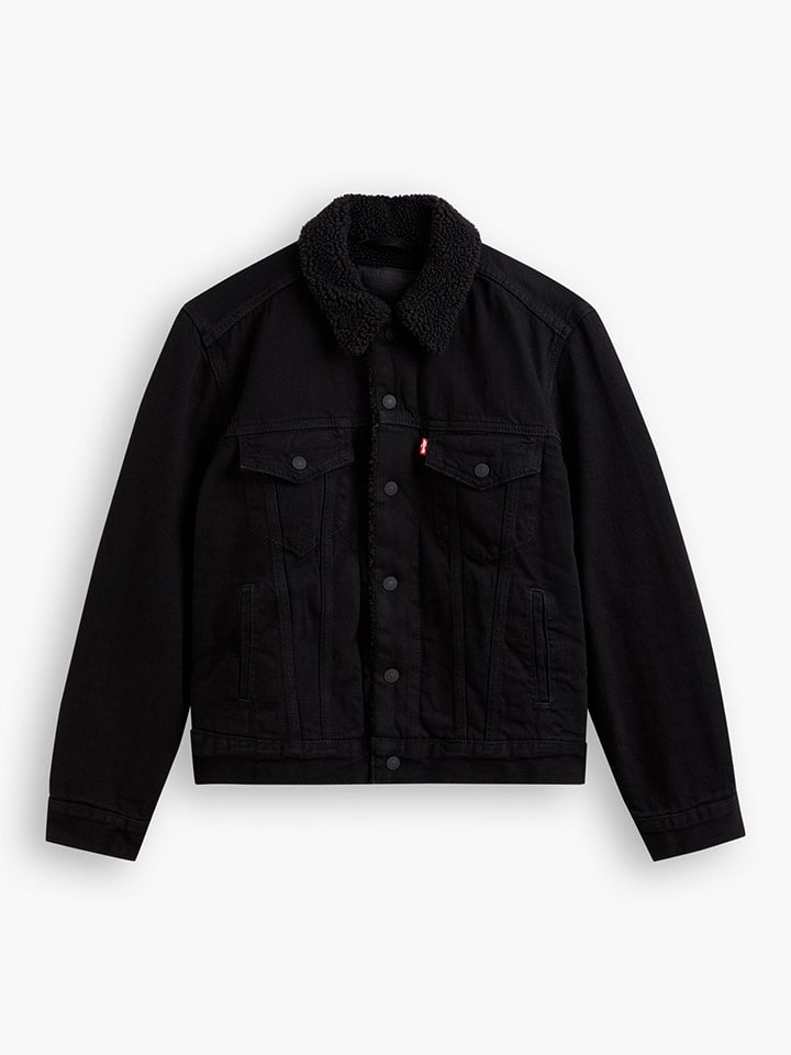 jeansjacke damen schwarz levis